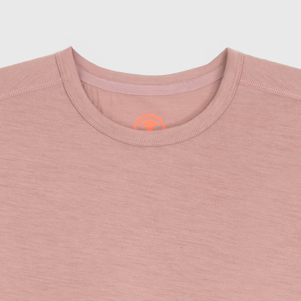 Mens Merino 150 Short Sleeve Crew (Burlwood)