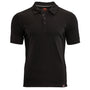 Mens Merino 180 Short Sleeve Polo Shirt (Black)