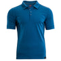 Mens Merino 180 Short Sleeve Polo Shirt (Blue)