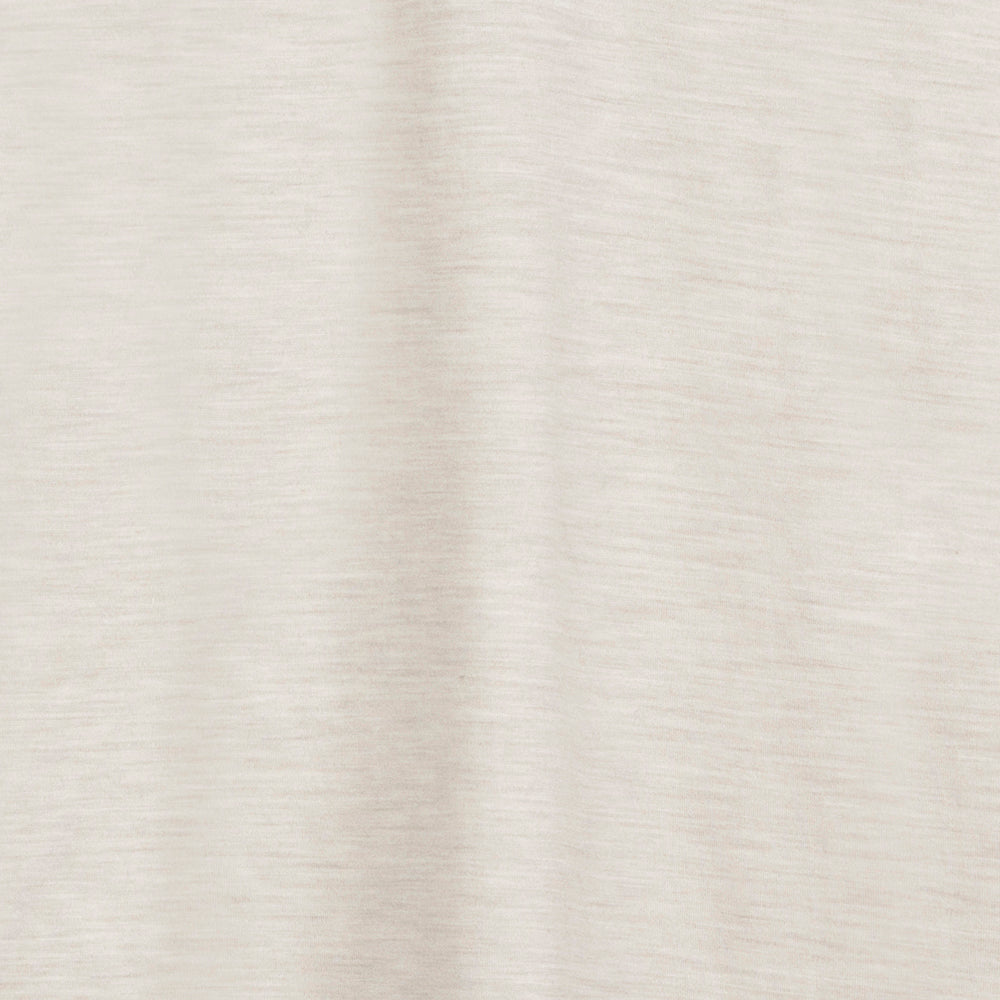 Mens Merino 200 Long Sleeve Polo Shirt (Jute Melange)