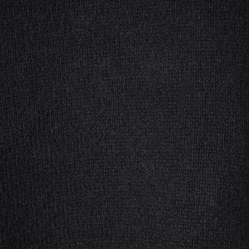 Mens Solace Merino Polo Sweater (Black)