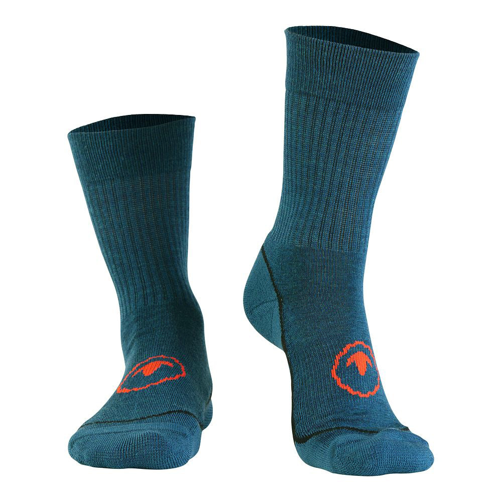 Merino Blend Hiking Socks (3 Pack - Petrol/Black)