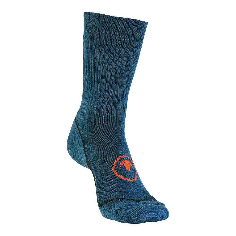 Merino Blend Hiking Socks (3 Pack - Petrol/Black)