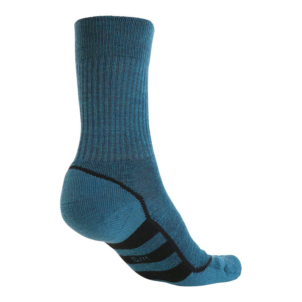 Merino Blend Hiking Socks (3 Pack - Petrol/Black)
