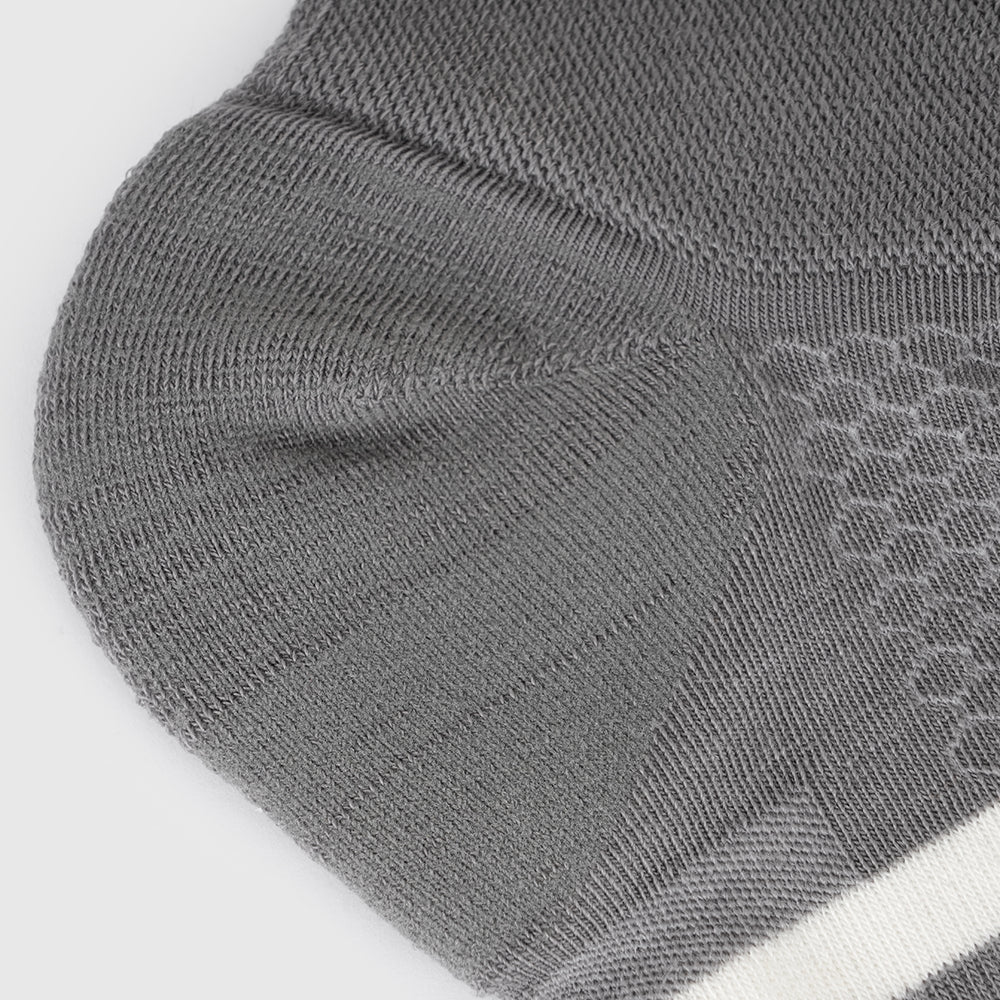 Merino Blend Sports Socks (3 Pack - Charcoal)