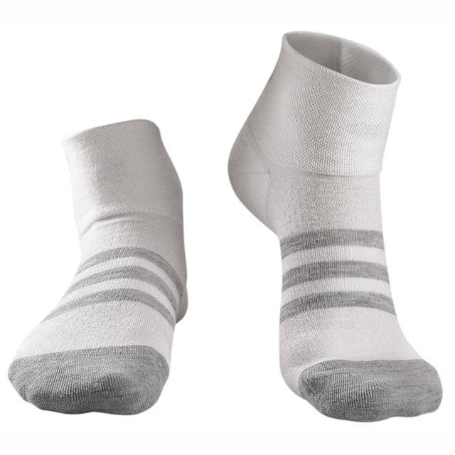 Mélange Mérinos Sports Socks (3 Pack - White)