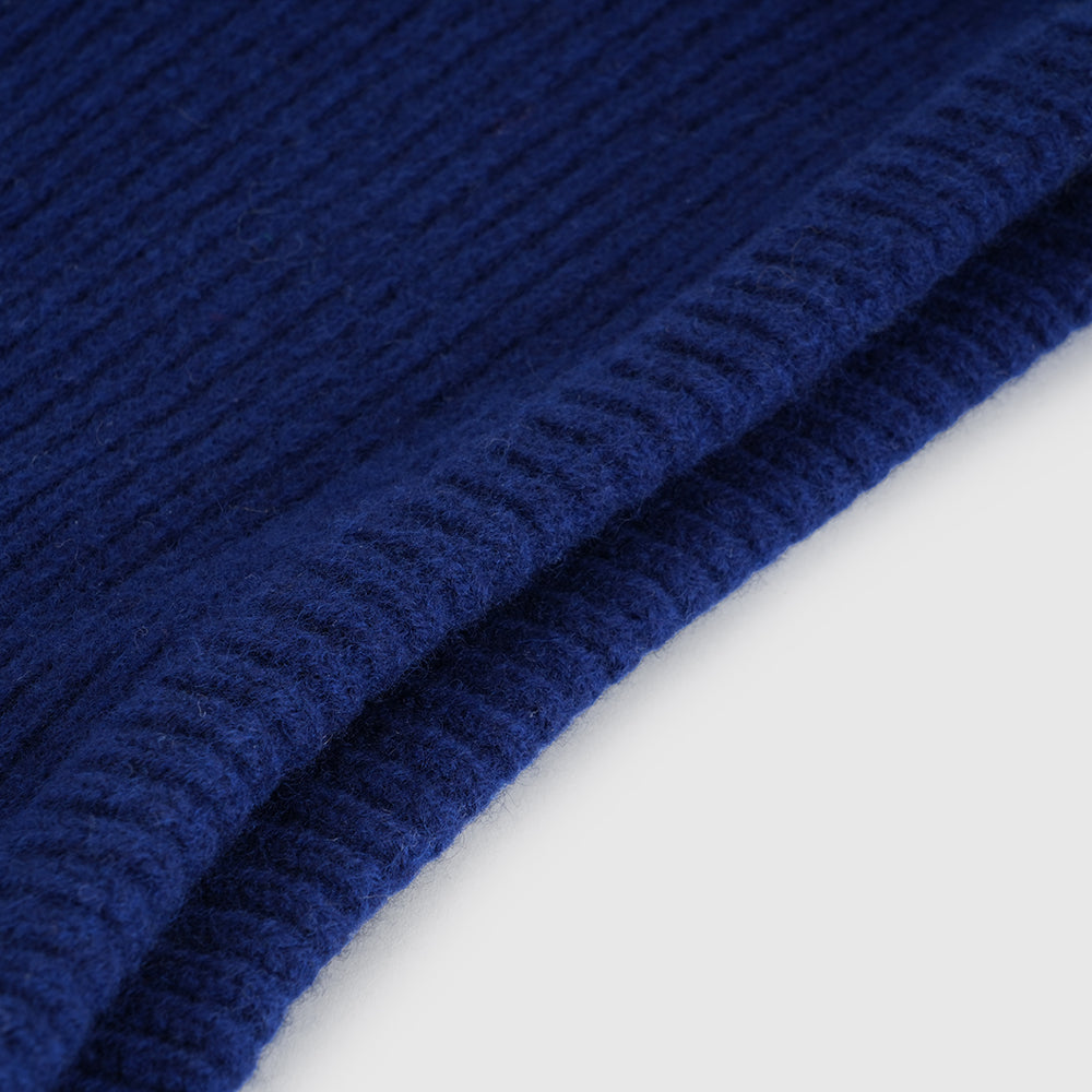 Merino-Strickkapuze (Navy)