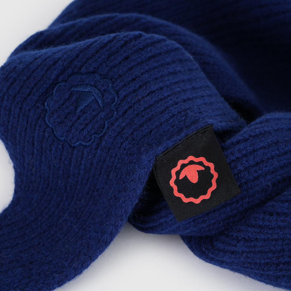Merino Dreieckstuch (Navy)