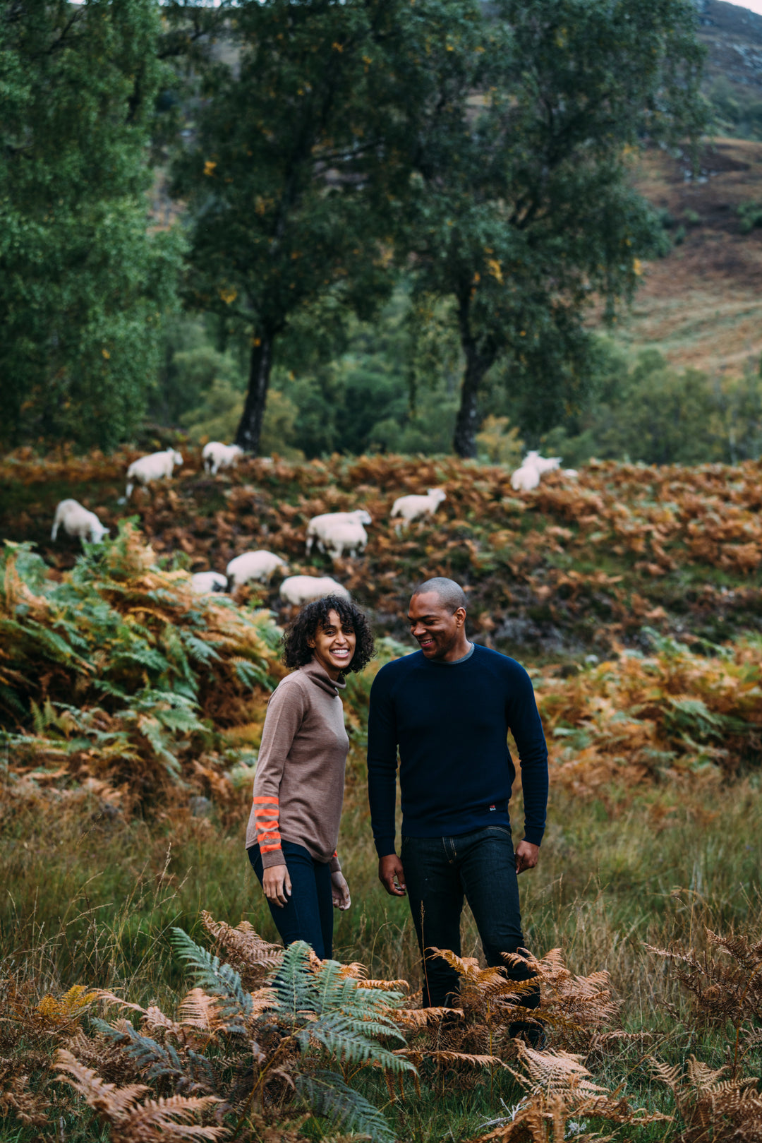 Isobaa Merino - Strolling through a field of Sheep