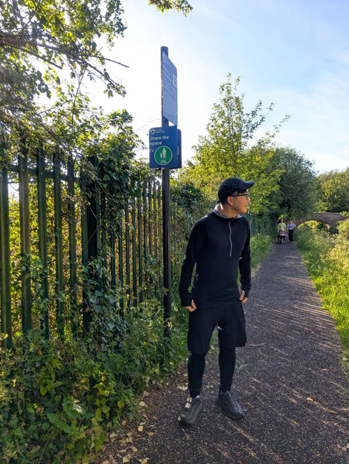 Tony in his Merino Hoodie