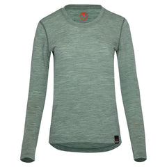 Womens 120 Ultrafine LS Crew (Agave)