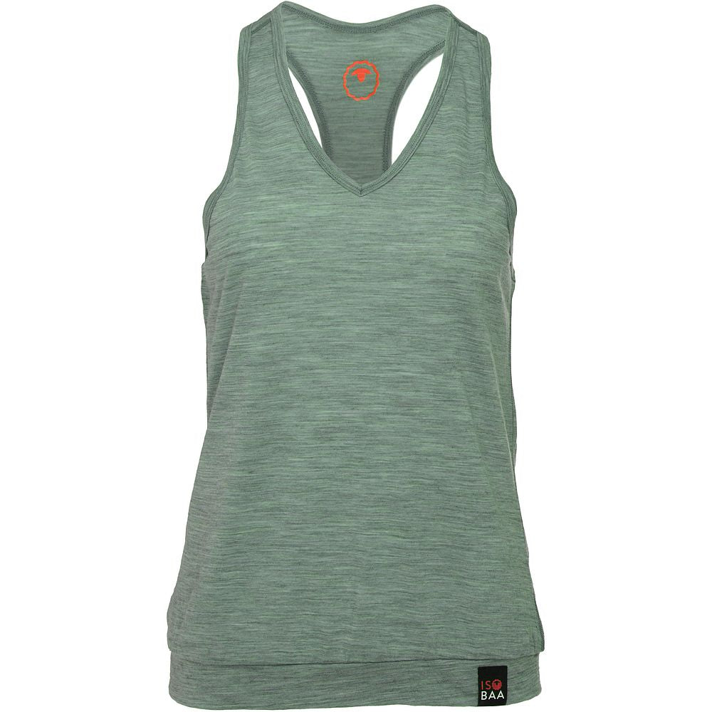Womens 120 Ultrafine Racer Vest (Agave)