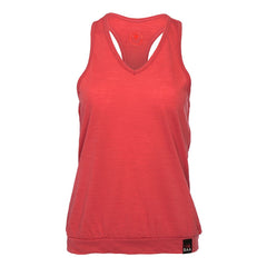 Womens 120 Ultrafine Racer Vest (Coral)