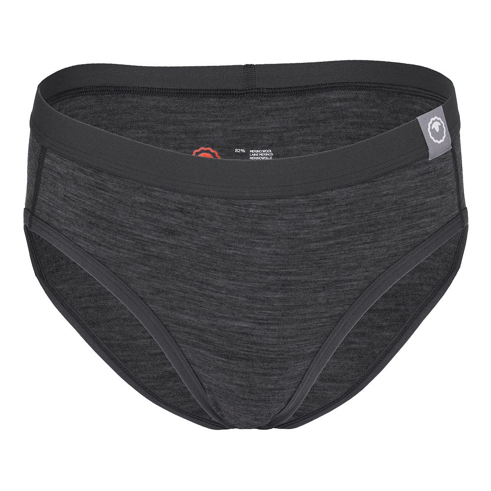 Womens 160 Bikini Knickers (Smoke Melange)