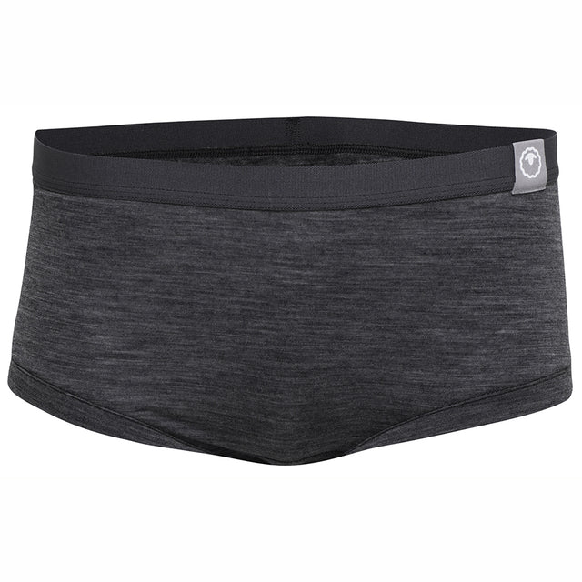 Womens Merino Blend 160 Hipster Knickers (Smoke Melange)