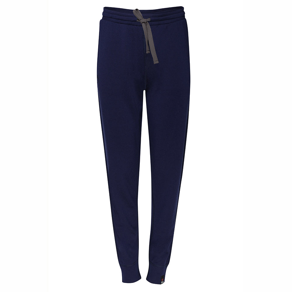 Isobaa Womens Merino 260 Lounge Cuffed Joggers (Navy/Smoke)