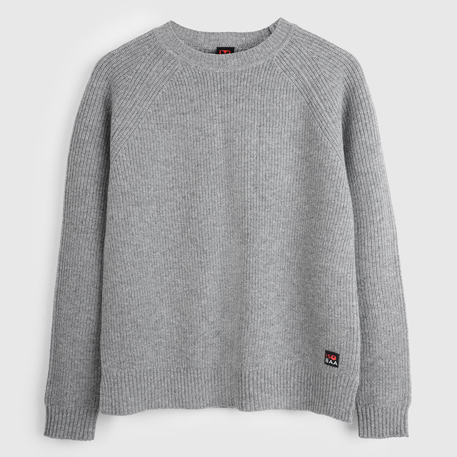 Womens Herdwick Merino Crew Sweater (Heather)