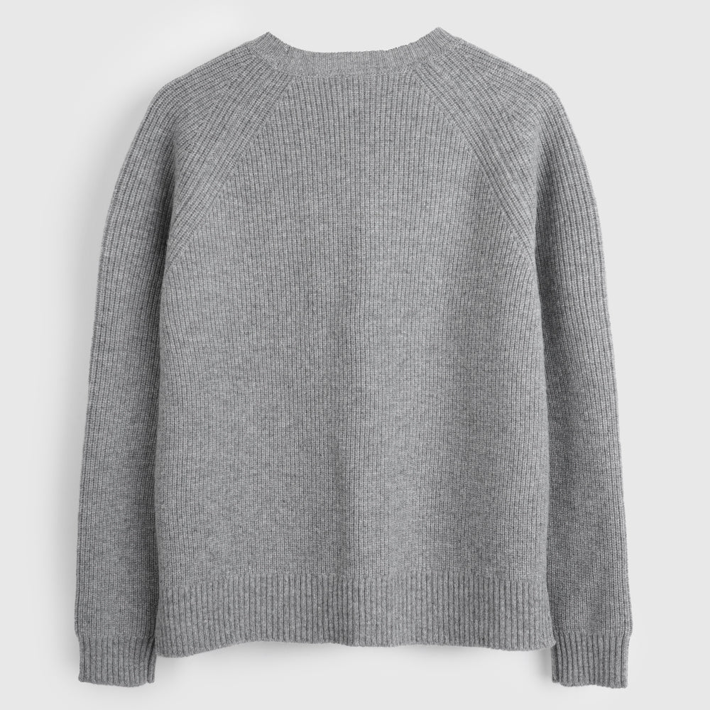 Womens Herdwick Merino Crew Sweater (Heather)