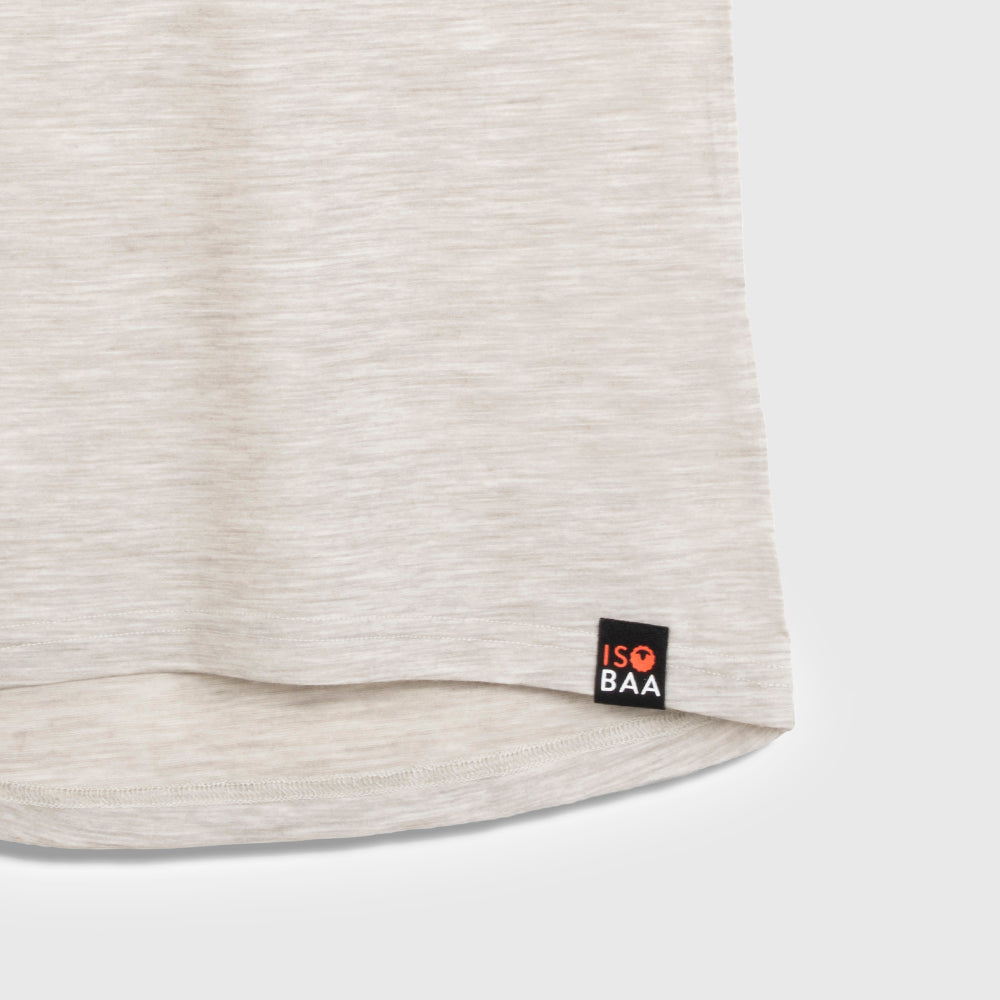 Womens Merino 150 Short Sleeve Crew (Jute)