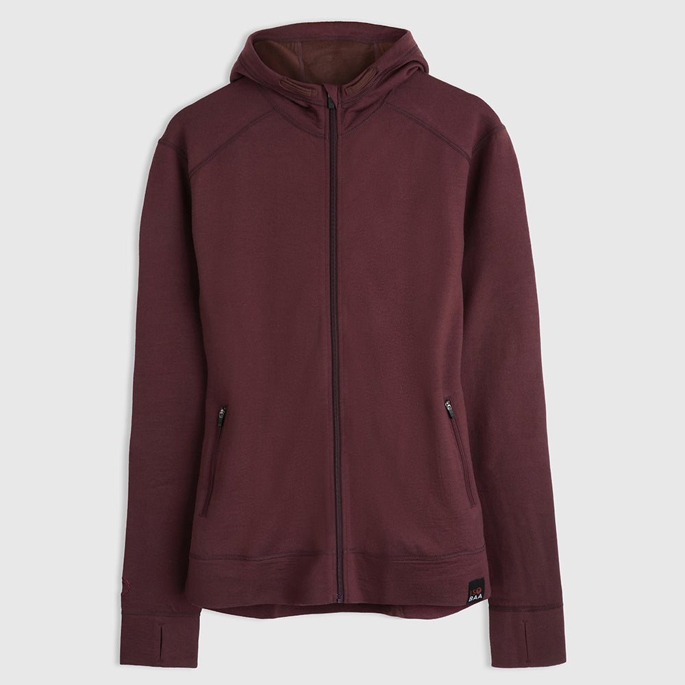 Womens Merino 260 Casual Hoodie (Sable)