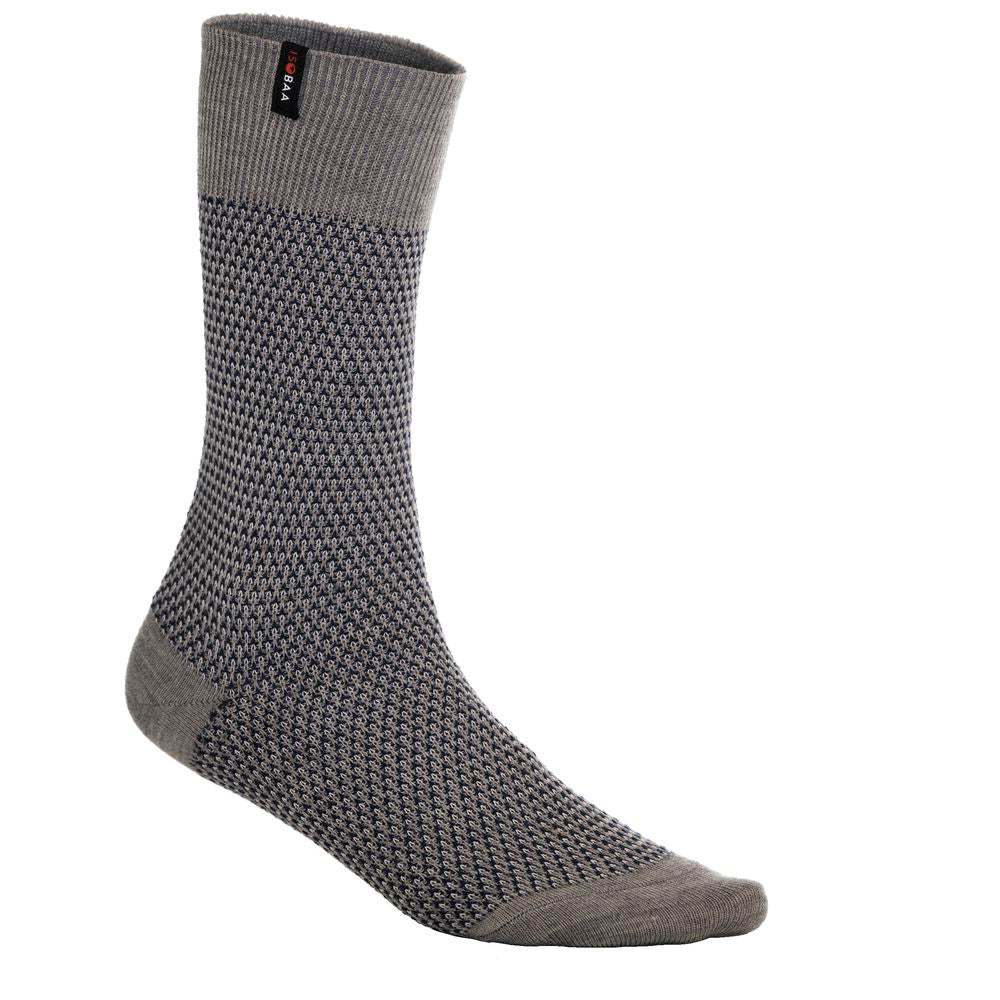 Isobaa | Merino Blend Moss Stitch Socks (3 Pack - Wine/Charcoal/Petrol) | Isobaa's Merino blend moss-stitch socks (3-pack) are a must-have addition to your sock drawer with their cosy texture and natural Merino wool benefits.
