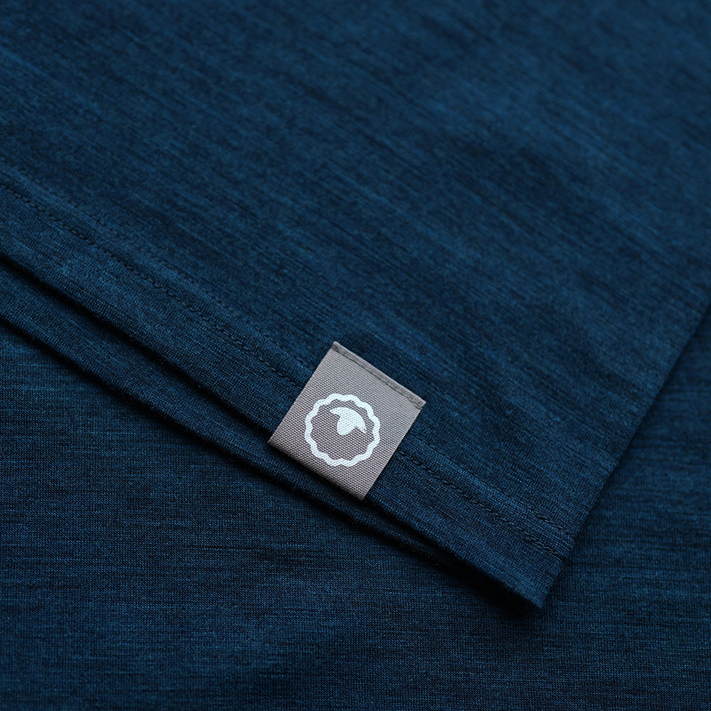 Isobaa | Mens Merino Blend 160 PJ T-Shirt (Petrol) | Our superfine Merino blend T-shirt.