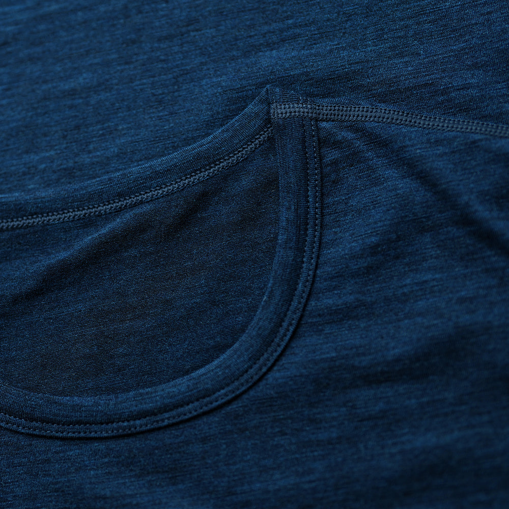 Isobaa | Mens Merino Blend 160 PJ T-Shirt (Petrol) | Our superfine Merino blend T-shirt.