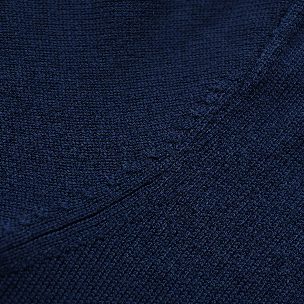 Isobaa | Mens Merino Zip Sweater (Navy) | Discover exceptional warmth, comfort, and everyday versatility with our extrafine Merino wool sweater.