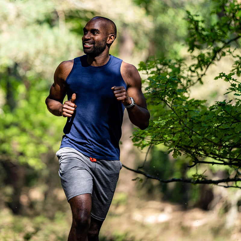 Isobaa | Mens Merino 200 Shorts (Charcoal) | Our premium 200gm Merino wool shorts are ideal for exercise, post-workout relaxation, weekend lounging, errands, or tackling your daily routines – experience unmatched softness, natural temperature regulation, and odour-resistance.
