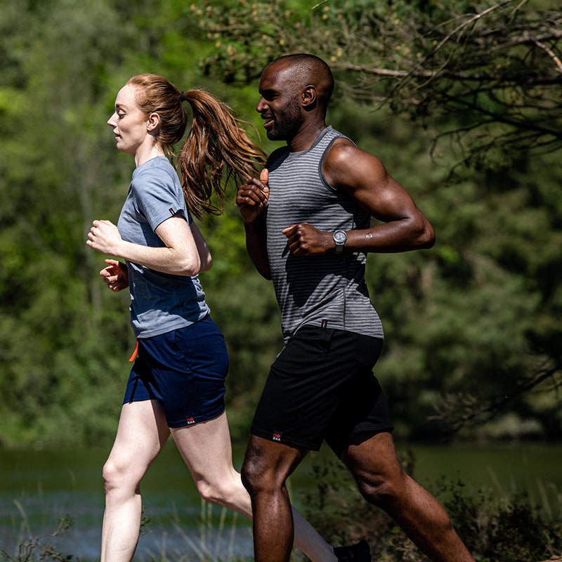 Isobaa | Mens Merino 200 Shorts (Black) | Our premium 200gm Merino wool shorts are ideal for exercise, post-workout relaxation, weekend lounging, errands, or tackling your daily routines – experience unmatched softness, natural temperature regulation, and odour-resistance.