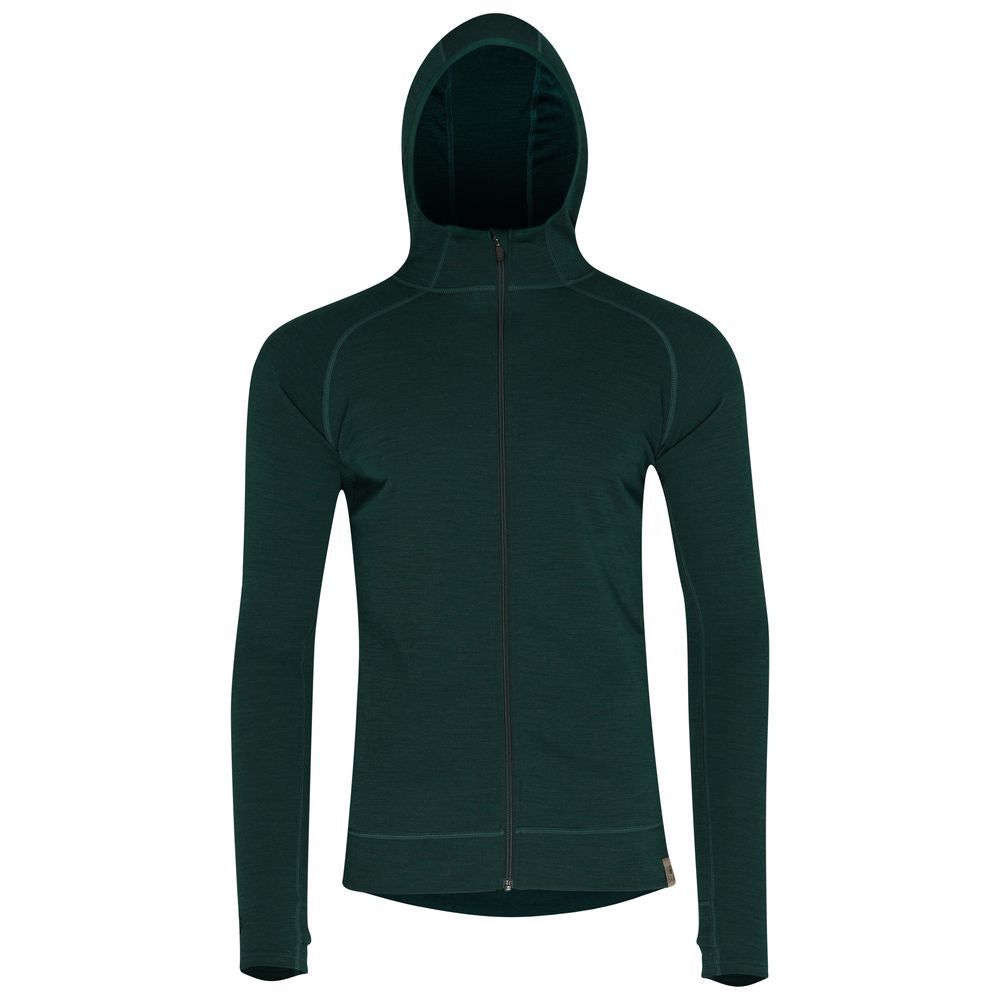 Isobaa | Mens IsoSoft 240 Hoodie (Emerald) | For chilly trailheads, post-workout cool-downs, and cosy weekends.