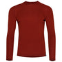 Mens IsoSoft 180 Long Sleeve Crew (Burnt Orange)