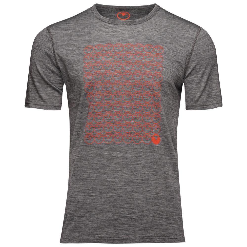 Isobaa | Mens Merino 150 Odd One Out Tee (Charcoal) | Gear up for everyday adventures, big and small, with Isobaa's superfine Merino Tee.