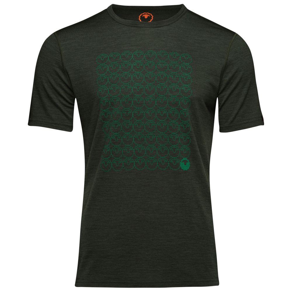 Mens Merino 150 Odd One Out Tee (Forest)