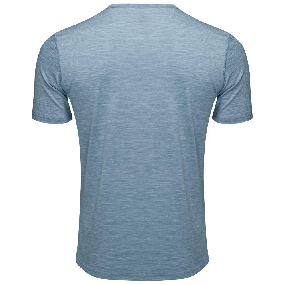 Isobaa | Mens Merino 150 Odd One Out Tee (Sky) | Gear up for everyday adventures, big and small, with Isobaa's superfine Merino Tee.