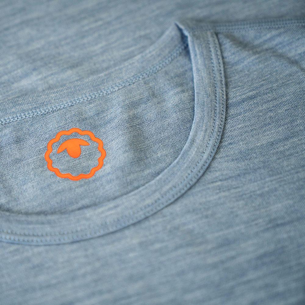 Isobaa | Mens Merino 150 Odd One Out Tee (Sky) | Gear up for everyday adventures, big and small, with Isobaa's superfine Merino Tee.