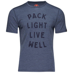 Mens Merino 150 Pack Light Tee (Denim)