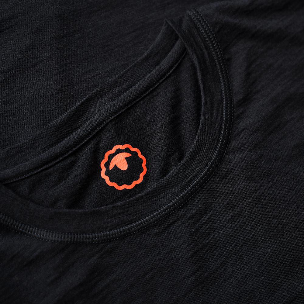 Isobaa | Mens Merino 150 Pocket Tee (Black) | Gear up for outdoor adventure with Isobaa's superfine Merino Tee – a perfect blend of comfort, practicality, and sustainable design.