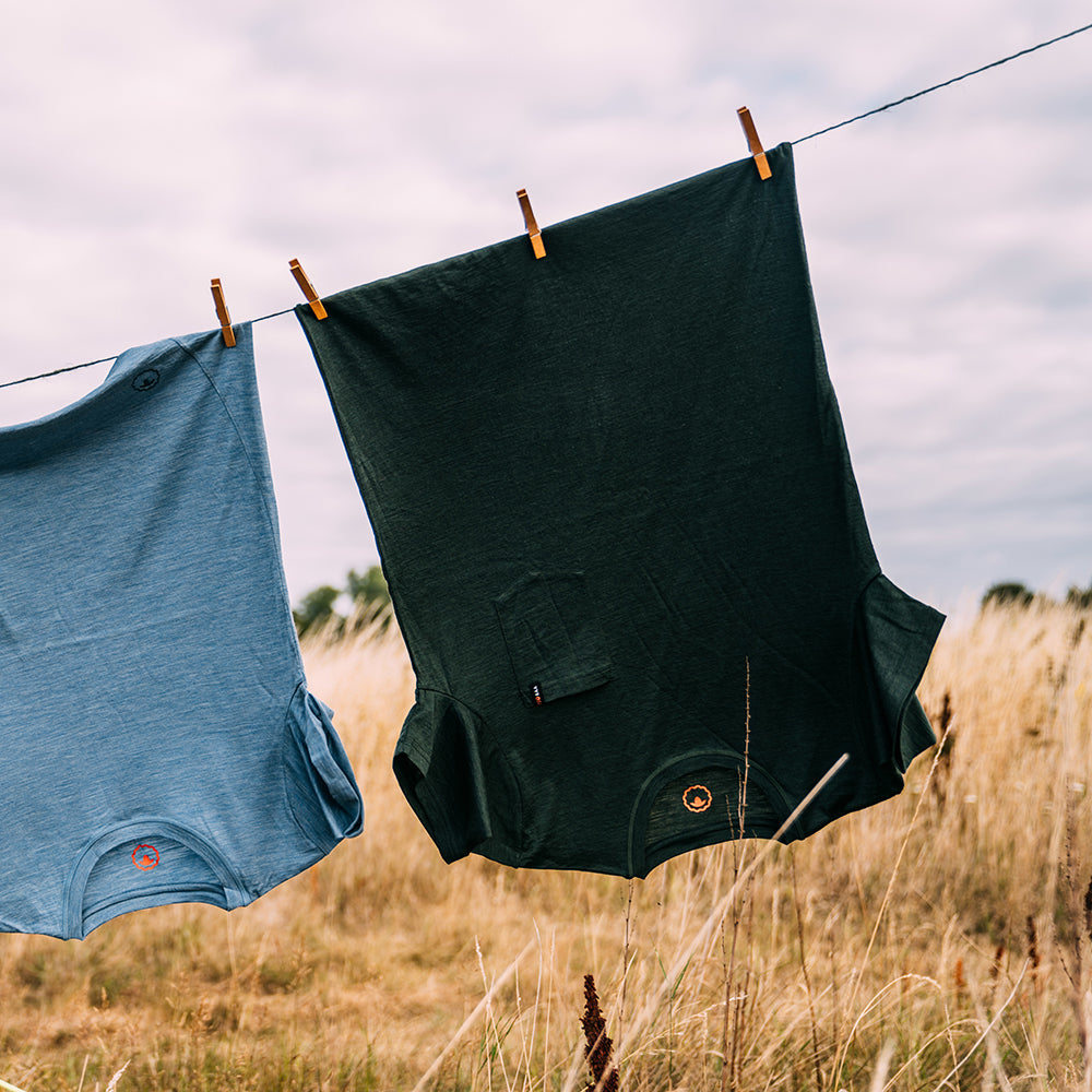 Isobaa | Mens Merino 150 Pocket Tee (Forest) | Gear up for outdoor adventure with Isobaa's superfine Merino Tee – a perfect blend of comfort, practicality, and sustainable design.