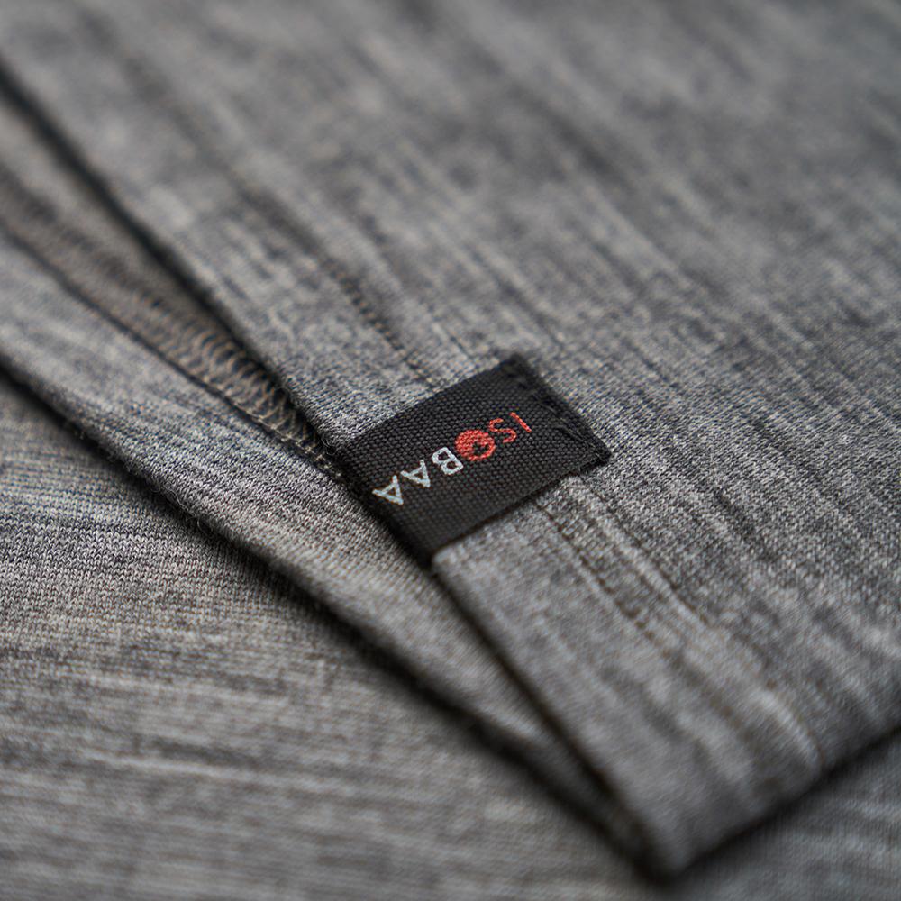 Isobaa | Mens Merino 150 Vest (Charcoal) | Be ready for any adventure with Isobaa's superfine Merino sleeveless Vest.