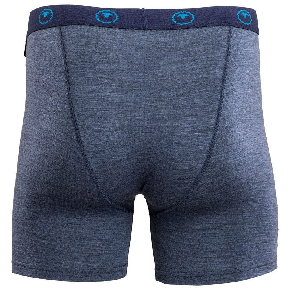 Isobaa | Mens Merino 180 Boxers (Denim) | Ditch itchy, sweaty underwear and discover the game-changing comfort of Merino wool boxers.
