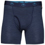 Mens Merino 180 Boxers (Mini Stripe Navy/Denim)