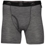 Mens Merino 180 Boxers (Mini Stripe Smoke/Charcoal)