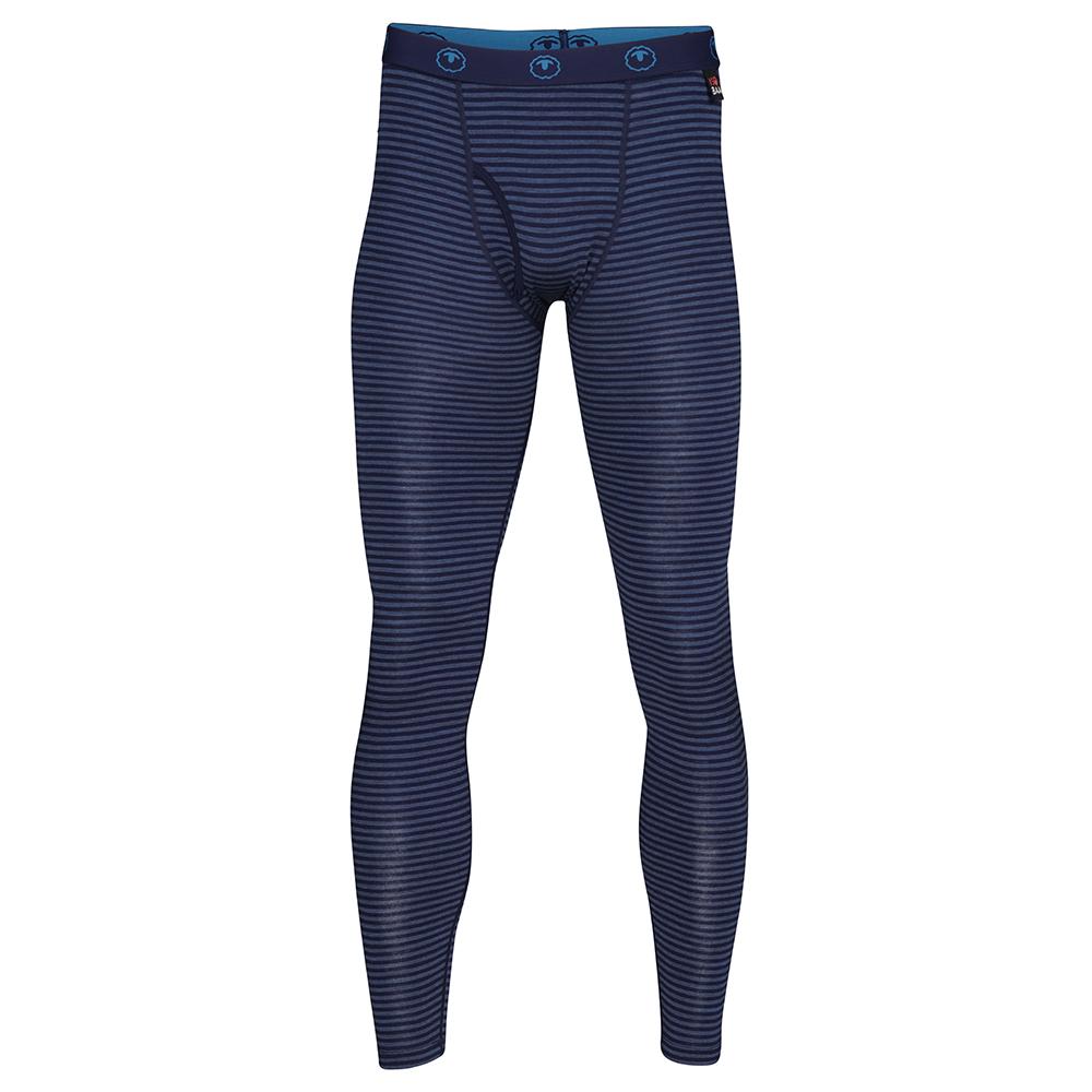 Isobaa | Mens Merino 200 Tights (Navy/Denim) | Conquer mountains, ski slopes, and sofa days with unmatched comfort in our 200gm Merino wool tights.
