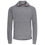 Mens Merino 260 Lounge Hoodie (Charcoal/Orange)