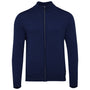 Mens Merino Zip Sweater (Navy)