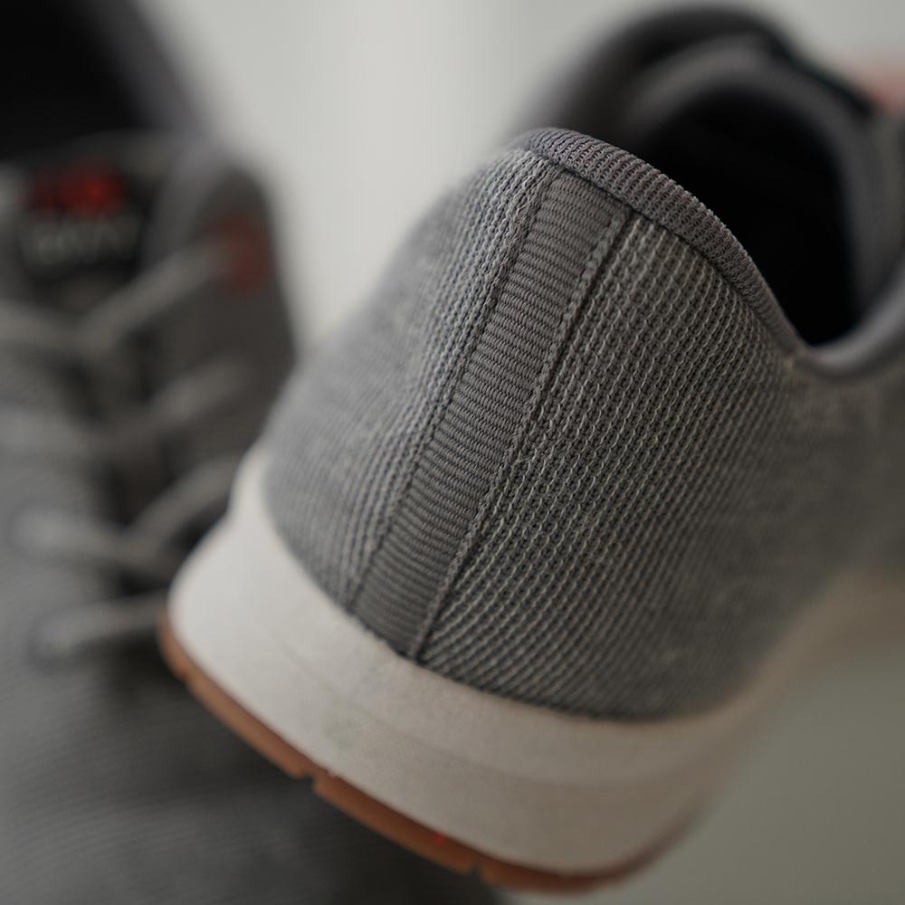 Isobaa Merino Blend Trainers (Charcoal Melange)