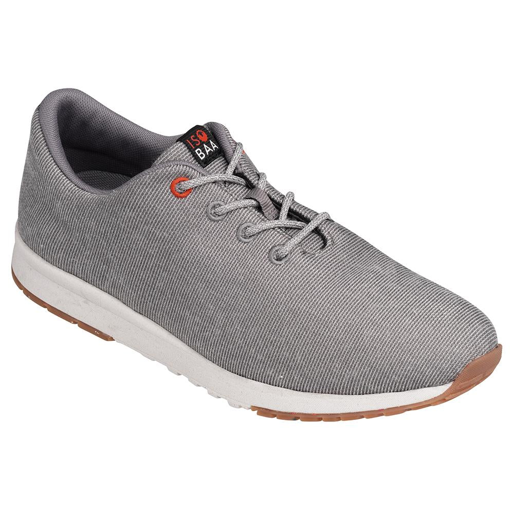 Isobaa Merino Blend Trainers (Charcoal Melange)