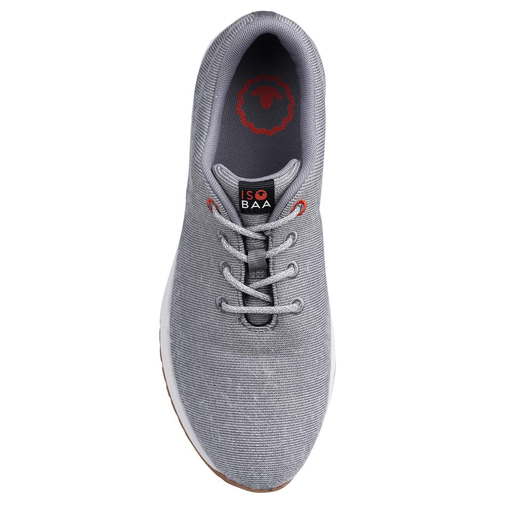 Isobaa Merino Blend Trainers (Charcoal Melange)
