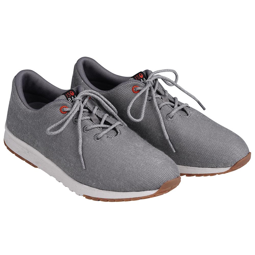 Isobaa Merino Blend Trainers (Charcoal Melange)